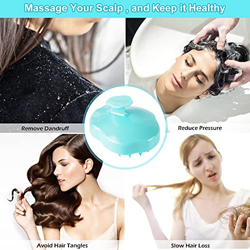 Scalp Massager Shampoo Brush, Wet and Dry Hair Stress Relax Scalp