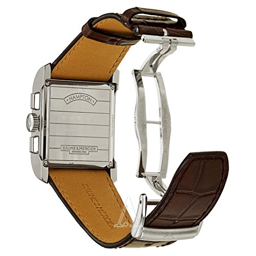 Baume-Mercier-Hampton-Automatik-Silber-Zifferblatt-Herren-Armbanduhr-10029