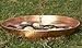 Monarch Pure Copper 15-Inch Hammered Anchoring Basin 3-Inch High