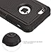 iPhone 5C Case, AUMIAU Hybrid Dual Layer Shock Absorbin Armor Defender Protective Case Cover (Hard Plastic with Soft Silicon) for Apple iPhone 5C