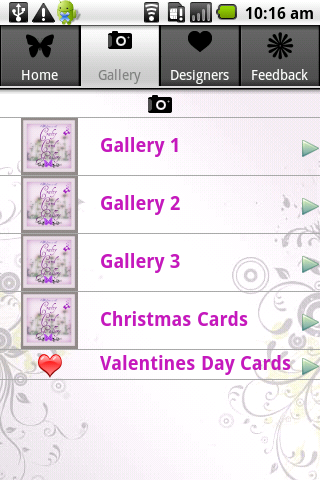 Crafty Card Gallery