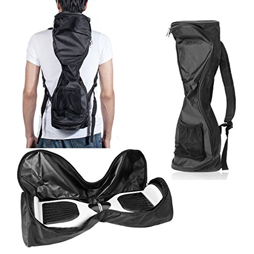 Michael Josh Waterproof Hover Board Bag Backpack for Smart Self Balancing Scooter Drifting Board,Mesh Pocket - Adjustable Shoulder Straps(Black) - Thumbnail 7
