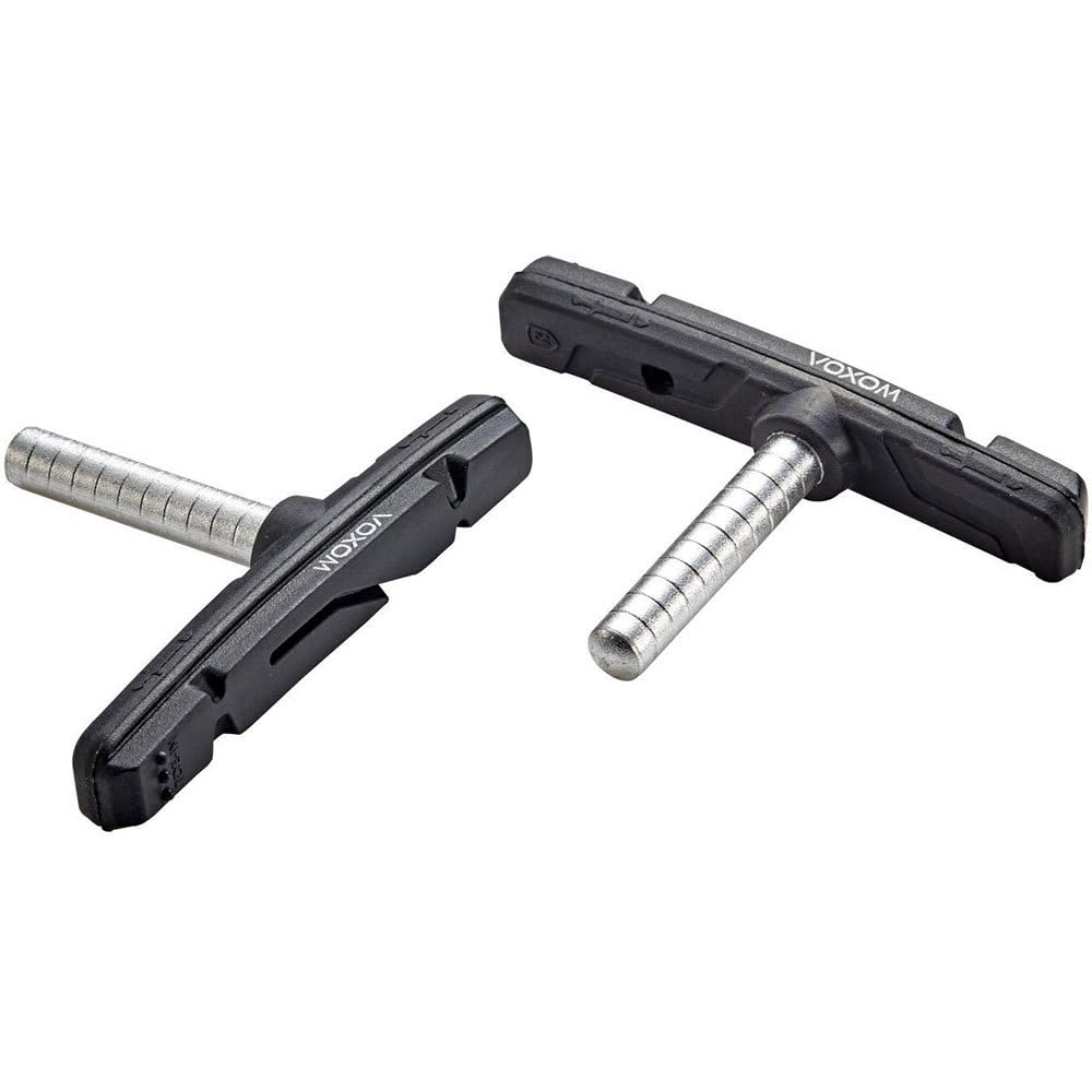 Voxom Brake Shoes Mtb BRS23 Cartridge, Set of 2 Cantilever 718000137 Brake Pad Cycle Component – Black, Standard