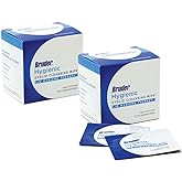Bruder Hygienic Eyelid Cleansing Wipes (Pack of 2) | Rinse-free Exfoliating Wipes Remove Excess Oil and Debris from Eyelids & Lashes | 30 Count Box