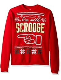 Hanes - Sudadera Ugly Navidad para hombre