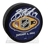 Brad Richards New York Rangers Signed Autographed 2012 Winter Classic Puck