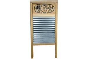 Bear On Easy Galvanized Washboard (Pail Size 8½” x 18")
