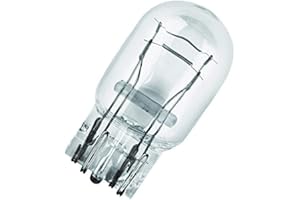 OSRAM 7515 Original Lamps with Glass Wedge Bases, 12 V, 21/5 W, Set of 10