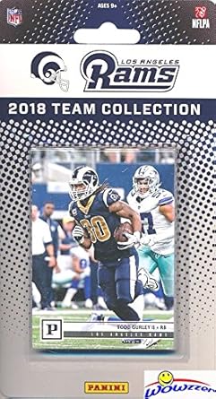 Los Angeles Rams 2018 Panini Nfl Football Factory Sealed Limited Edition 10 Card Complete Team Set Jared Goff Todd Gurley Ii Ndamukong Suh Many