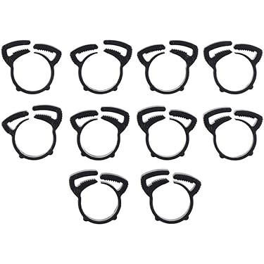 M METERXITY 2-Pack Double Gripping Nylon Hose Clamps, 3/8 - View #2