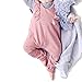 Unmega Baby Girl Sleeveless Ruffle Jumpsuit Long Pants Overall One Piece Bodysuit (Pink, 70/0-6 Months)