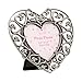 Multifit Modern Metal Antique Pewter Desktop Photo Frames Baroque Style Antiquated Frame(Heart)