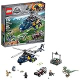 LEGO Jurassic World Blue's Helicopter Pursuit 75928 Building Kit (397 Pieces) (Renewed)