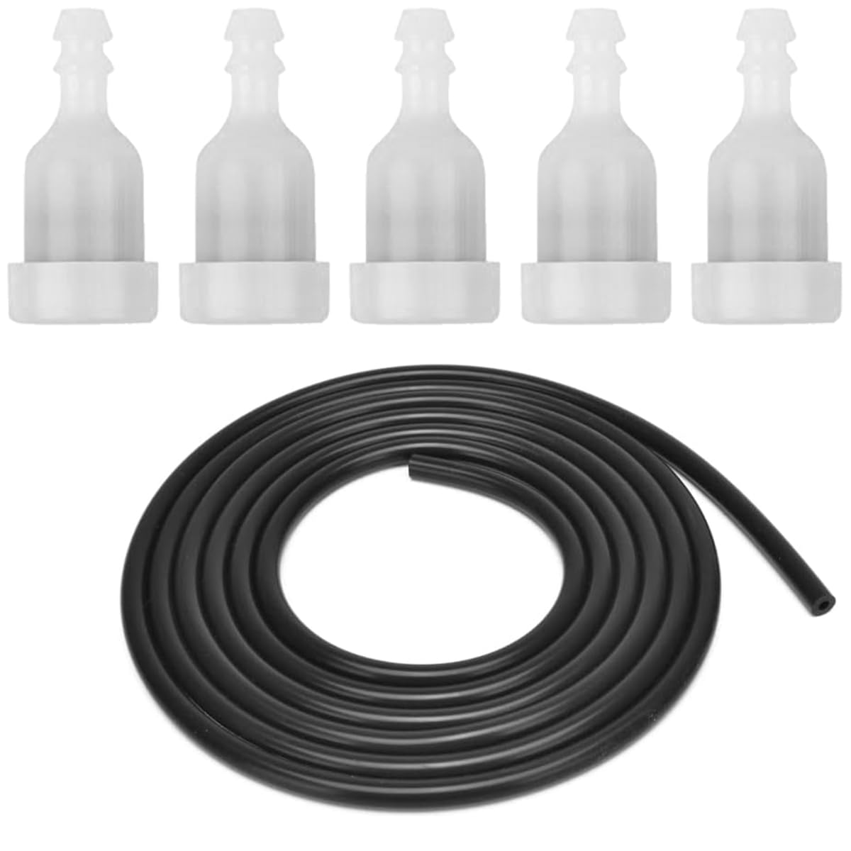 ZAMDOE Fuel Tank Breather Vent Grommet for Compatible for Stihl 021 023 025 028 029 038 048 MS210 MS250 MS290 MS390 MS310 for Echo Chainsaw Brush Cutter Replace 1117-350-5800, with Fuel Line