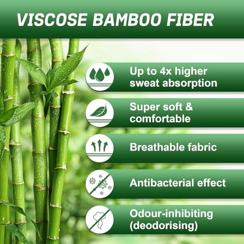 Niorasen Bamboo Trainer Socks for Men and Women 6 Pairs Ankle Sports Casual Socks Anti Blister Running Athletic Breathable Socks Low Cut Walking Short Socks