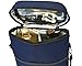 Vina 2 Bottle Wine Tote Bag, Insulated and Padded Portable Wine Cooler Carrier Case + Free Corkscrew - Wine Gift Bag, Perfect for Travel, Picnic