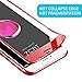 Red Screen Protector for iPhone 7 Plus, Anskp Soft Edge Tempered Glass Screen Protector Full Coverage for iPhone 7 Plus