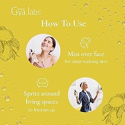 Gya Labs Lemon Hydrosol - For Skin & Homes