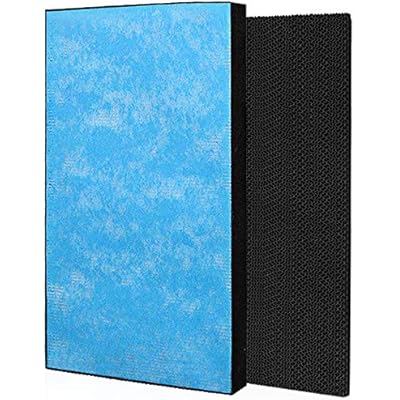 BBT 集塵フィルター KAFP029A4 と 脱臭フィルター 2074191 空気清浄機交換用フィルター 互換品 2枚入り