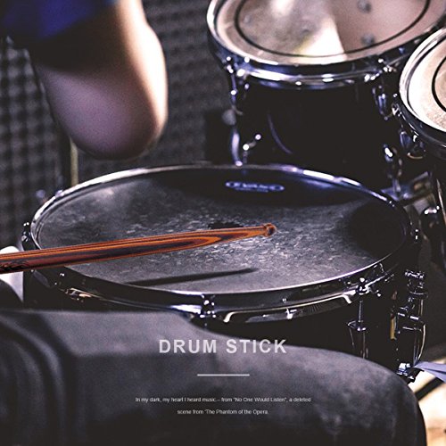 BestSounds Drum Sticks American Classic 5B Wood Tip Drumsticks (5B, American Roasted Maple) - Thumbnail 4