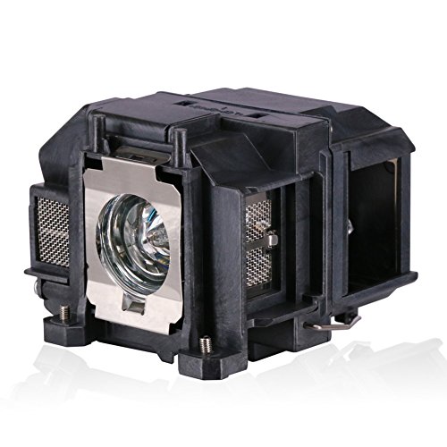 EWO'S Replacement Lamp for Epson v13h010l67 W12 S12 EX5210 EX7210 EX3210 EX3212 VS210 VS220 X12 PowerLite Home Cinema 500 707 710HD 750HD Elplp67 Replacement Projector Lamp Bulb