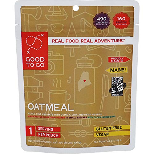 GOOD TO-GO 5-Day Emergency Food Kit #1 | Survival Food, Easy to Prep | Camping Food, Backpacking Food | Just Add Water Meals, Backpacking Meals | Dehydrated Meals Taste Better Than Freeze Dried Meals