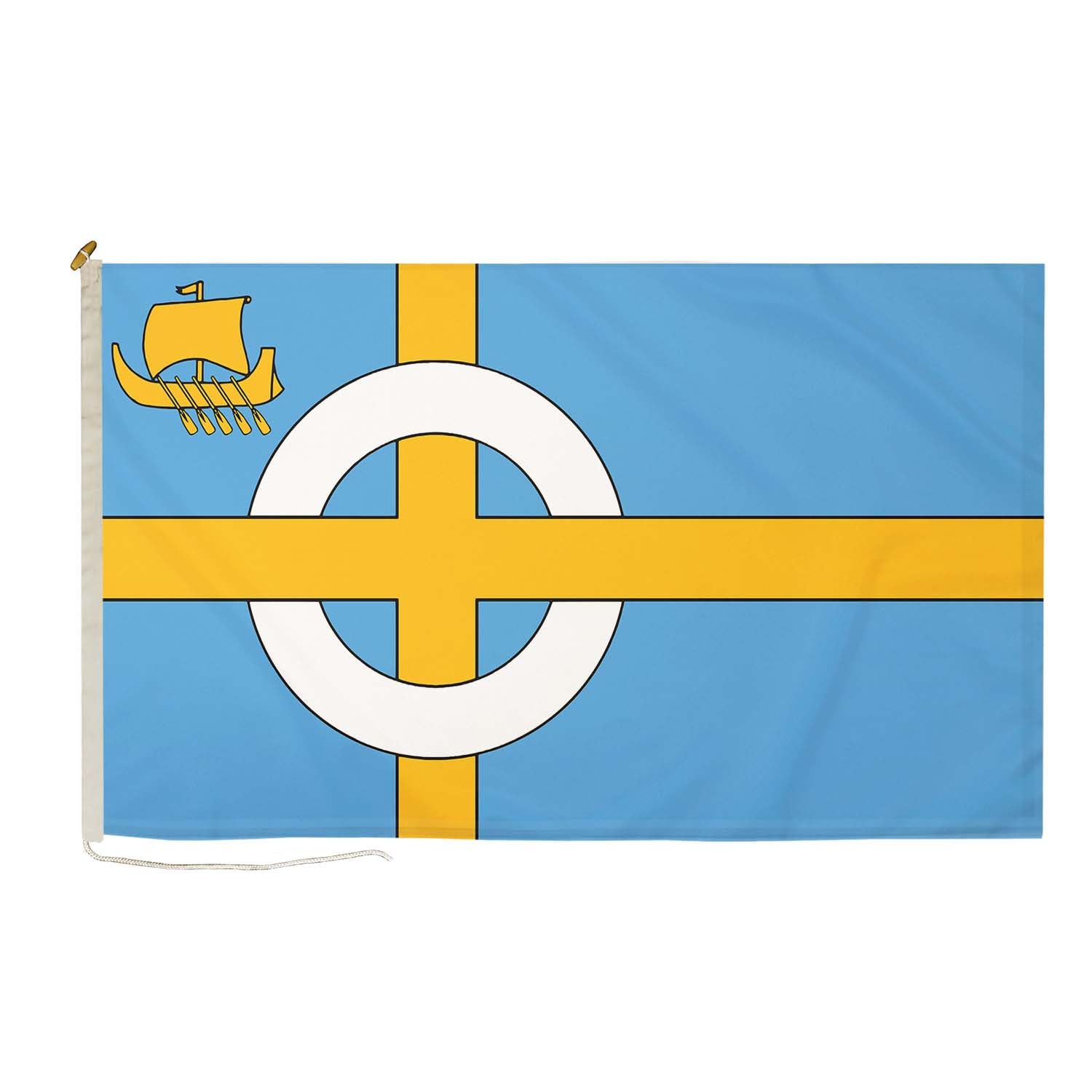 Isle of Skye DuraFlag Rope and Toggled 5ft x 3ft Premium Quality Flag 150cm x 90cm — image 1