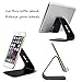 YW YUWISS Universal Micro-Suction Mobile Phone Desktop Stand Mount Holder Stander Cradle - Silver (Black)