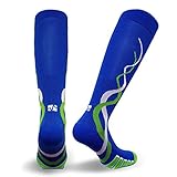 Vitalsox VTW0316 Race Day, Ladies Patented Graduated Compression Odor Resistant Running, Training, Recovery Socks (1 pair Women's), Medium, Turquoise