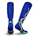 Vitalsox VTW0316 Race Day, Ladies Patented Graduated Compression Odor Resistant Running, Training, Recovery Socks (1 pair Women's), Medium, Turquoise