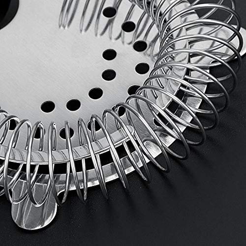 Meka-supplies - Stainless Steel Ice Filter Colander Cocktail Shaker Mixed Drink Strainer