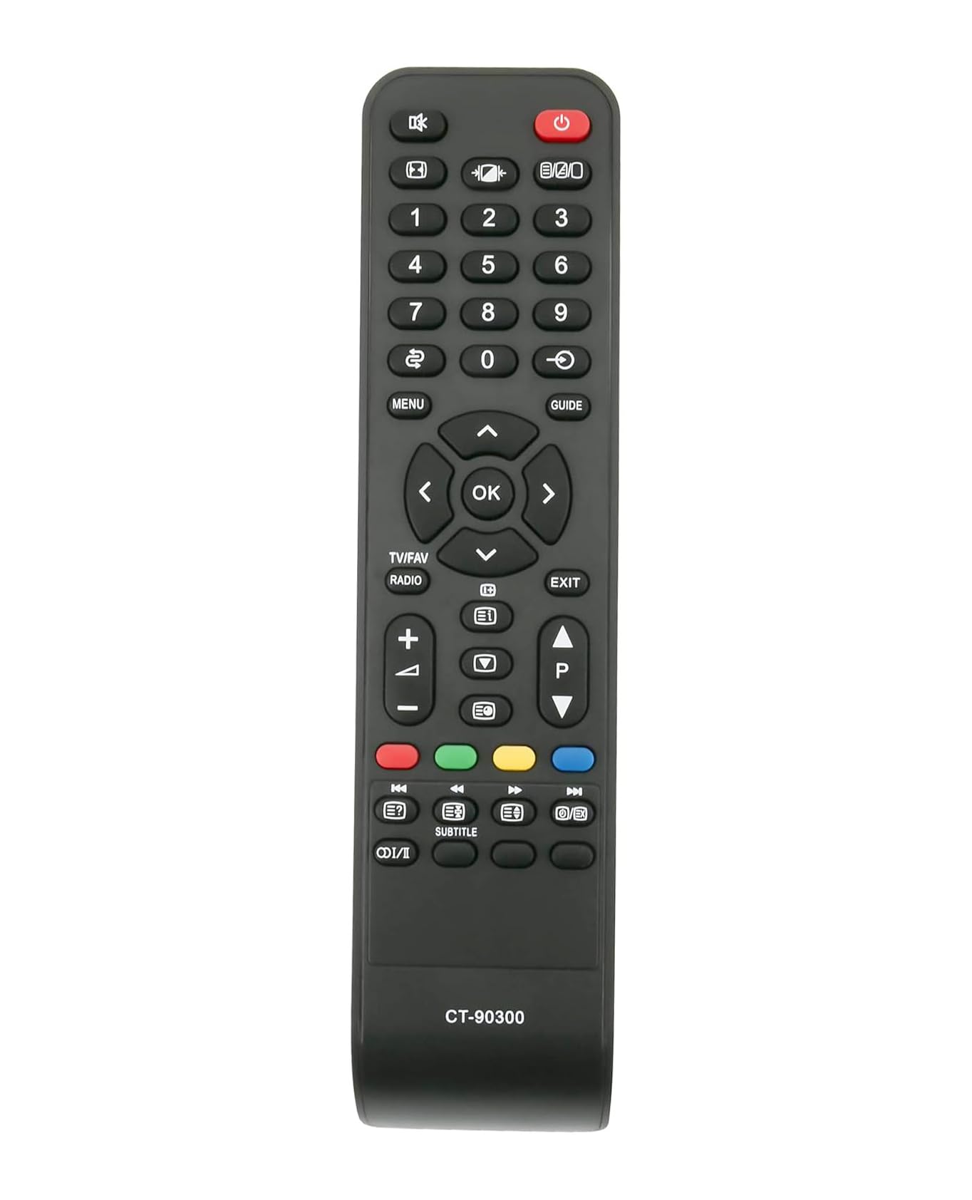 AULCMEET CT-90300 Replacement Remote Control Compatible with Toshiba REGZA 4K OLED TV 19AV506DG 26AV505 42AV554D 42AV555DG 46XV625D 26AV505D 32AV504DG 32AV505D 37AV505D