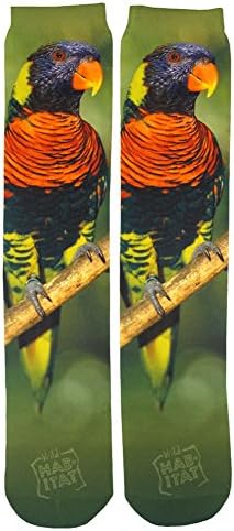 Wild Habitat Lorikeet Sublimation Tube Socks