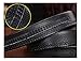 ITIEZY Men's Leather Ratchet Dress Belt with Automatic Buckle Sliding Belt for Men in Gift Box