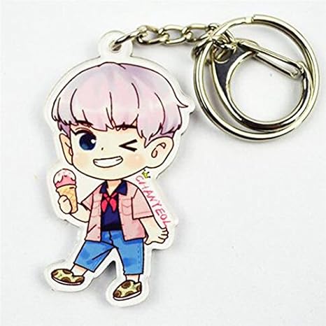 Amazon EXO Kpop Keychain Set fice Products