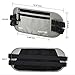 AUOPRO Hidden Money Belt, RFID Blocking Travel Wallet Passport Holder Security Waist Pouch