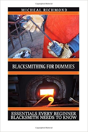 Blacksmithing For Dummies Essentials Every Beginner Blacksmith Needs To Know Blacksmith How To Blacksmith How To Blacksmithing Metal Work Knife Blacksmithing And Knifemaking Richmond Micheal 9781535122917 Amazon Com Books