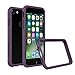RhinoShield iPhone 8/iPhone 7 Bumper Case [CrashGuard by Shock Absorbent Slim Design Protective Cover [3.5 M/11ft Drop Protection] Apple - Purple