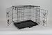 Homey Pet 24″ Two Doors Wire Dog Cage with Tray and Floor Grid (W/Grid, 24″)thumb 1
