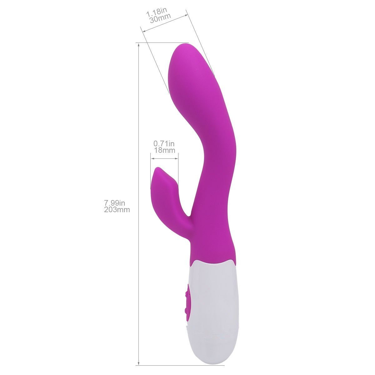 Rabbit Vibrator Dualor Motor Masturbation - APRIL 14TH Silikon Stoßvibrator Dildo Klitoris und G-Punkt mit Stoßfunktion Multifrequenz Massager Weibliche Ejakulation Flüsterleise und wieder