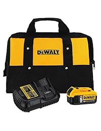 Batería de ion de litio DeWalt dcb205ck 20 V Max 5.0 Ah, con cargador y bolsa
