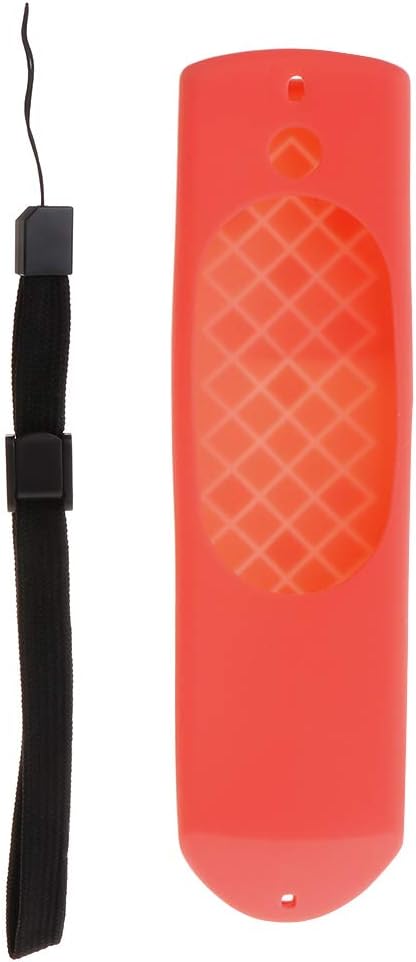 Dchaochao Protective Case for 5.9'' Amazon Fire TV and TV Stick Remote Cover with Silicone Waterproof 5 Color Optional