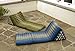 My Zen Home, Jumbo Triangle Recliner & Lounger, 22x67x3x16, Aqua