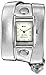 La Mer Collections WANDER LUST 00001 0.5mm Leather Synthetic Silver Watch Bracelet