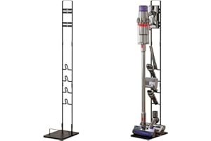 Foho Vacuum Stand Compatible for Dyson V15 V11 V10 V8 V7 V6, Stable Metal Storage Bracket Holder for Handheld DC30 DC31 DC34 DC35 DC58 DC59 DC62 Cordless Vacuum Cleaners & Accessories