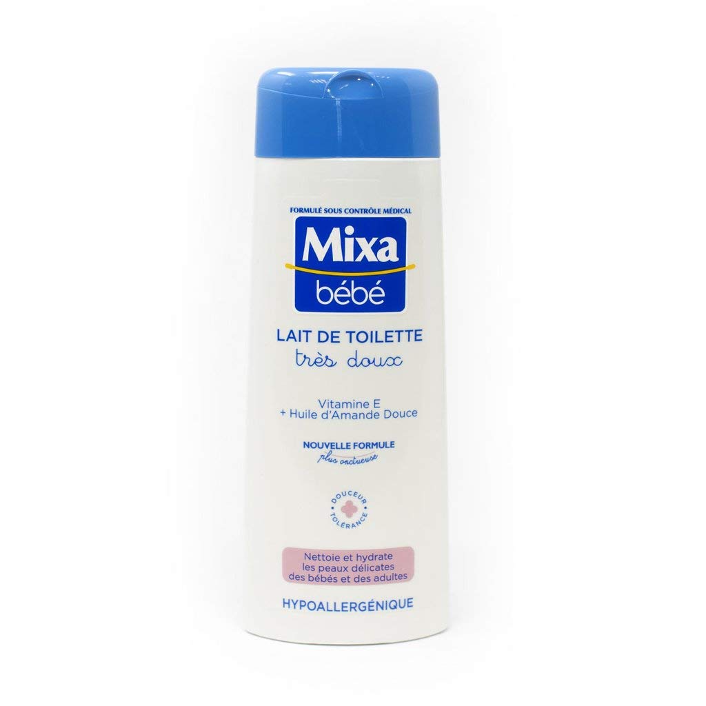Mixa Bebe Lait De Toilette Tres Doux Baby Lotion Blue 250ml With Vitamin E Sweet Almond Oil By Elyseestar Softsheen Carson Buy Online In Angola At Angola Desertcart Com Productid