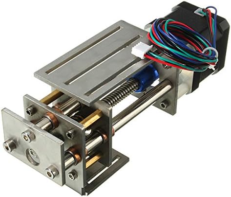 Pukido CNC Z Axis Slide Table 50-60mm DIY Milling Linear Motion 3 Axis Engraving Machine
