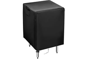 Jungda Outdoor Prep Table Cover,24 Inch Waterproof Stainless Steel Prep Cart Table Cover,Patio Kitchen Grill BBQ Food Prep Table Cover - 24 x 24 x 34 Inch