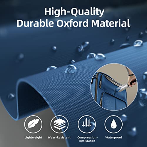 SHOWKOO Luggage Sets 3 Piece Softside Expandable Lightweight Durable Suitcase Sets Double