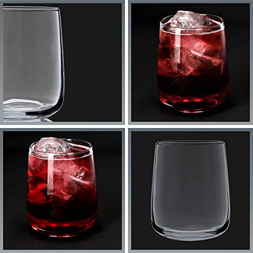 KADAX Wassergläser, Set von 6, Trinkgläser, Saftgläser aus Glas, robuste Gläser für Wasser, Saft, Garten, Party, Drink… – Bild 6